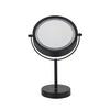 SPEGEL MED BELYSNING MIRRI 1-EXT- - svart, Modern, metall/glas (21/32/12cm) - Mömax