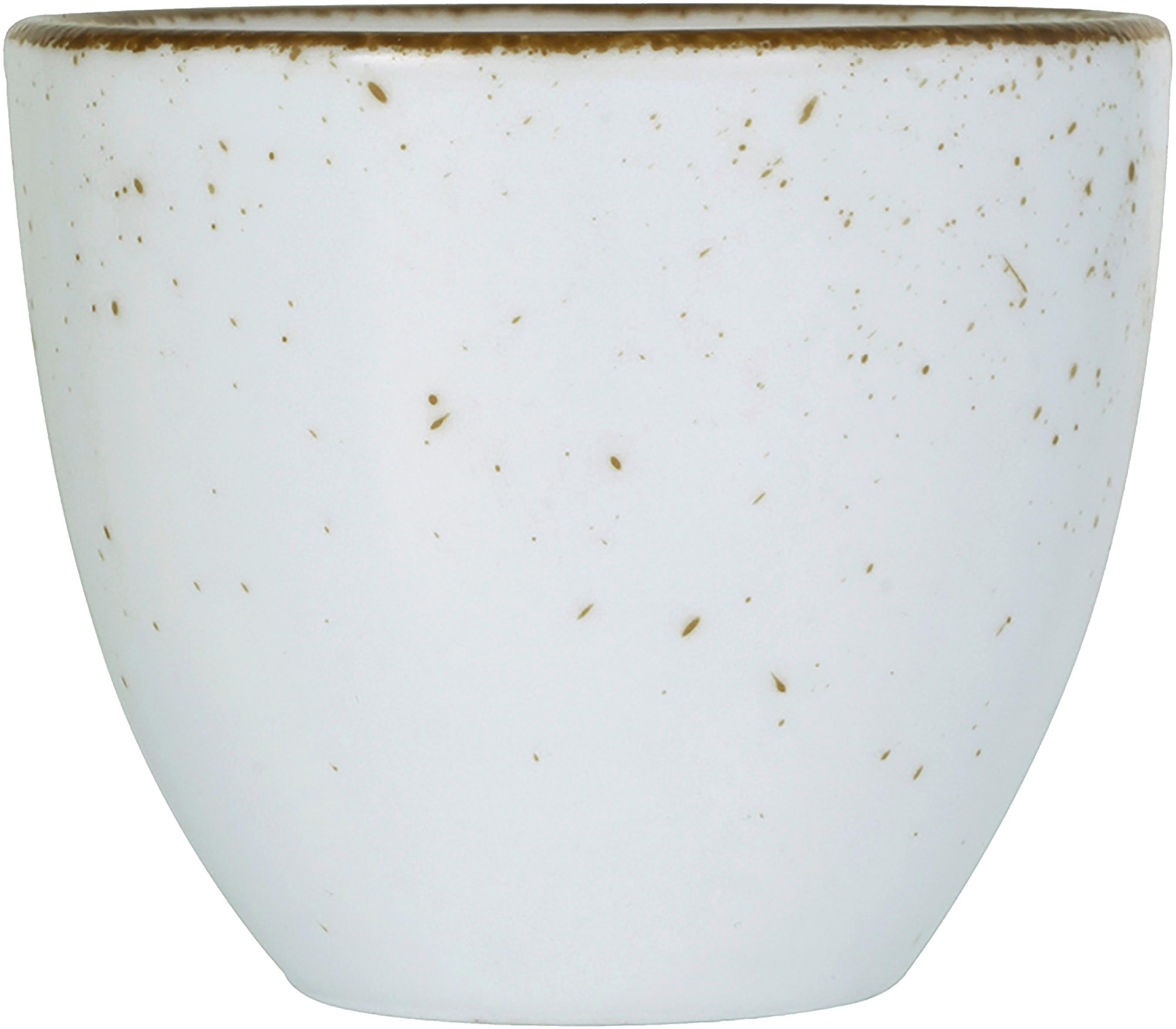 Eszpresszó Csésze Capri - fehér, Modern, kerámia (6,5/6,5/6cm) - Premium Living