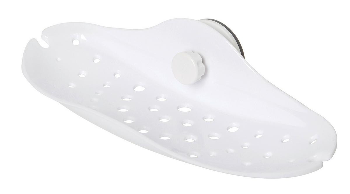 Seifenschale Easy in Weiß - Weiß, MODERN, Kunststoff (30,5/13,35/10cm) - Premium Living