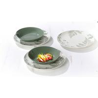 ZASTAWA STOŁOWA 427592 - zielony/biały, Konventionell, ceramika (30/22/30cm) - Ritzenhoff Breker
