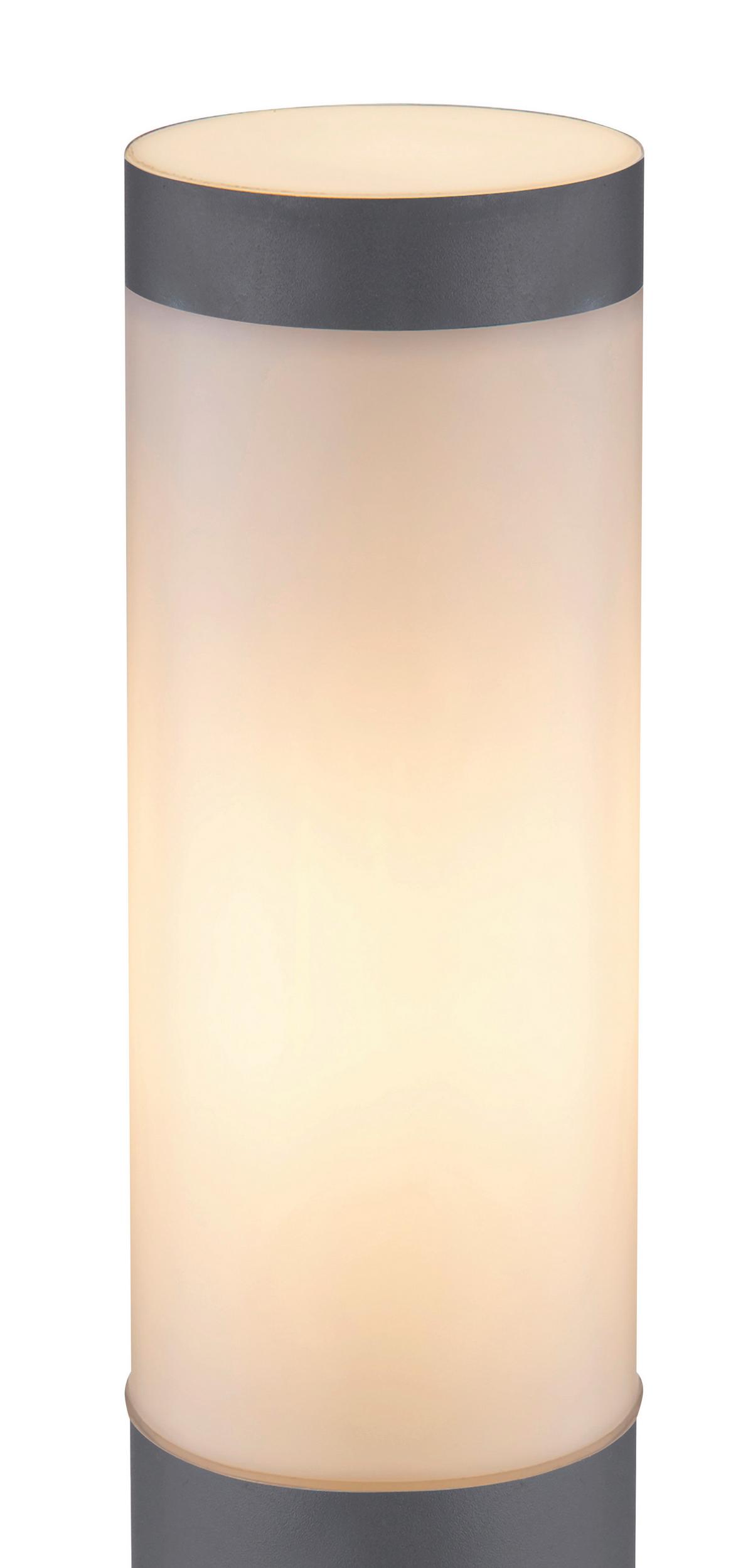 Zunanja Svetilka Boston - opal/antracit, Basics, kovina/umetna masa (7,6/39cm) - Globo