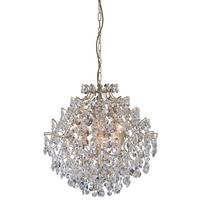 Pendelleuchte Rosendal max. 40 Watt - Transparent/Goldfarben, Basics (53/53/56cm) - Markslöjd