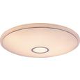 LED-Deckenleuchte Ross max. 30 Watt - Chromfarben/Opal, ROMANTIK / LANDHAUS, Kunststoff/Metall (70/8cm) - Premium Living LED-Deckenleuchte Ross max. 30 Watt - Chromfarben/Opal, ROMANTIK / LANDHAUS, Kunststoff/Metall (70/8cm) - Premium Living