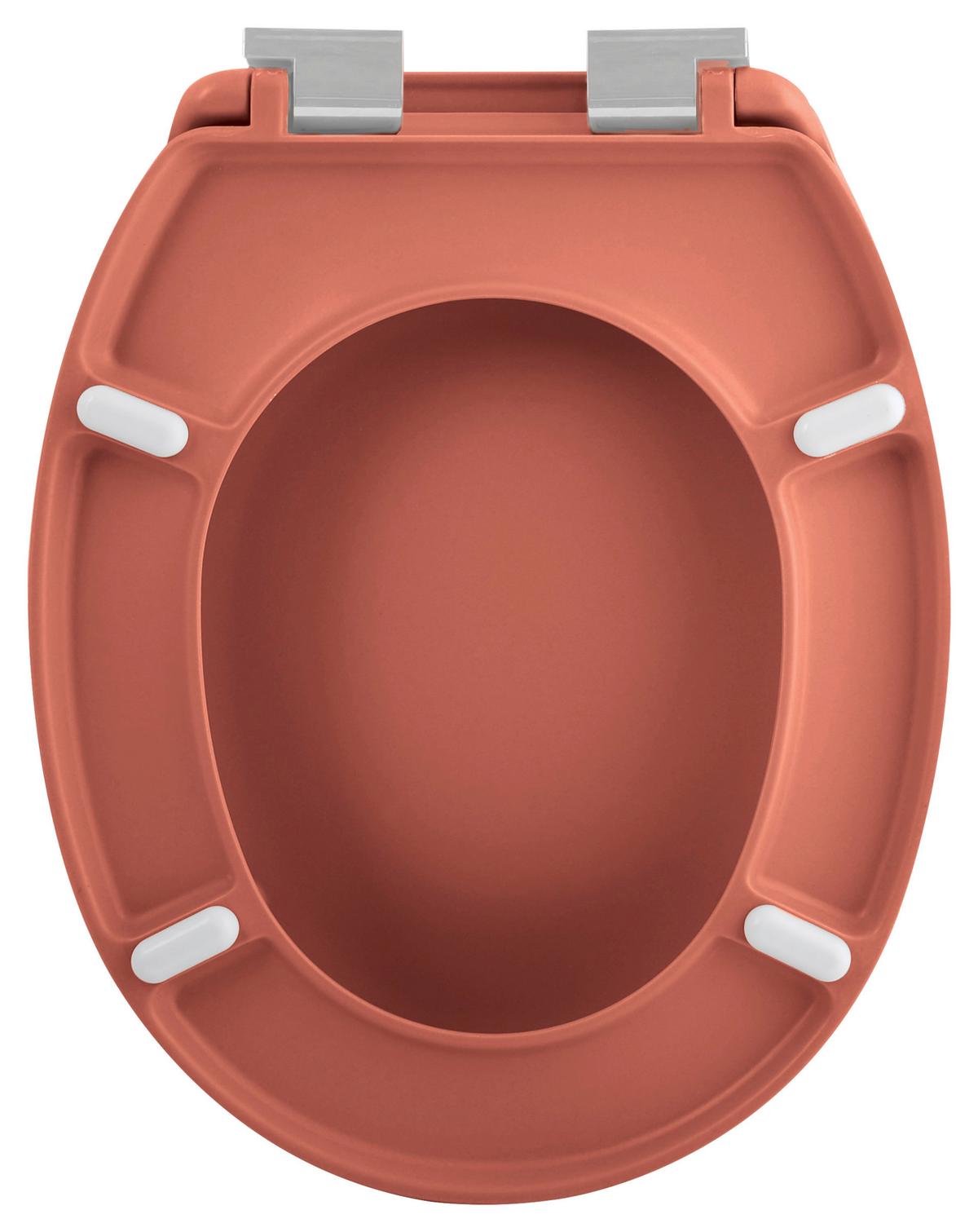 Wc-sitz Neela - Terracotta, Konventionell, Kunststoff (37/5cm) - Spirella