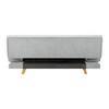 SCHLAFSOFA FUNKY - Hellgrau/Naturfarben, MODERN, Holz/Textil (183/73/79cm) - Bessagi Home