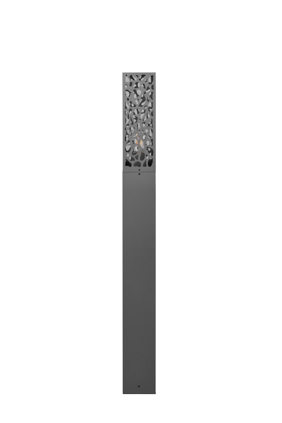 Wegleuchte Cooper in Anthrazit max. 40 Watt - Anthrazit, LIFESTYLE, Metall (10/100/10cm) - Trio Leuchten