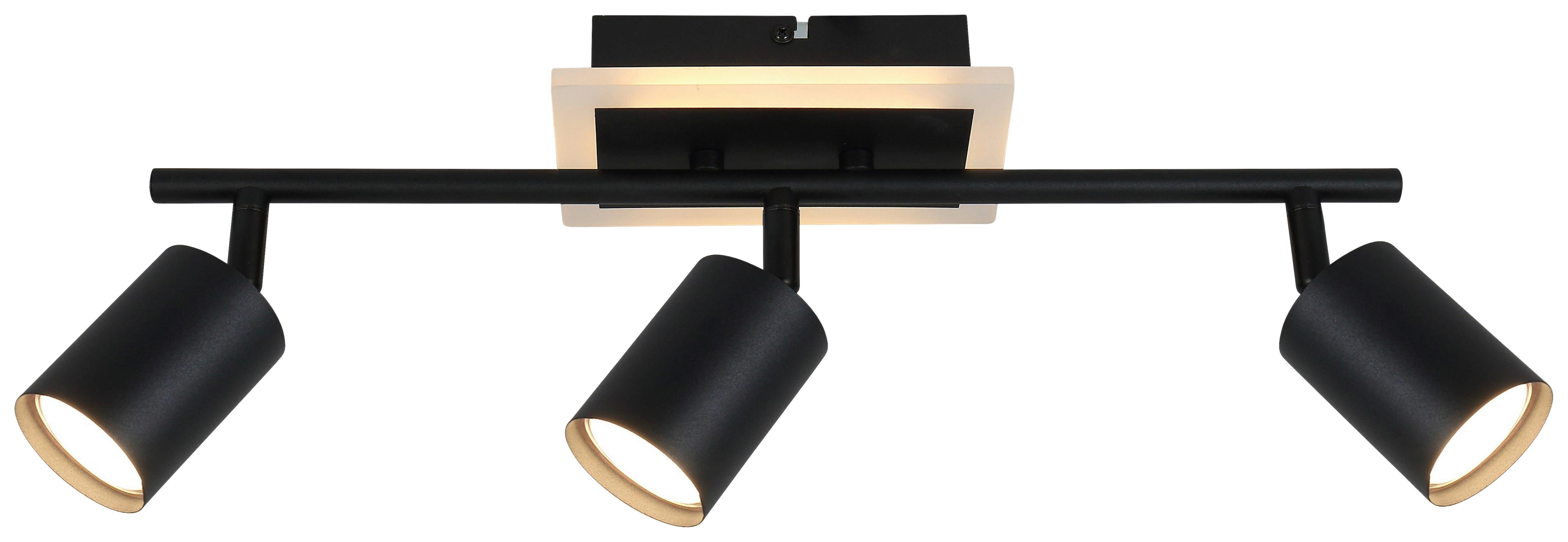 LAMPA SUFITOWA MAXIN - czarny, Trend, tworzywo sztuczne/metal (45/9,5/16cm) - Novel