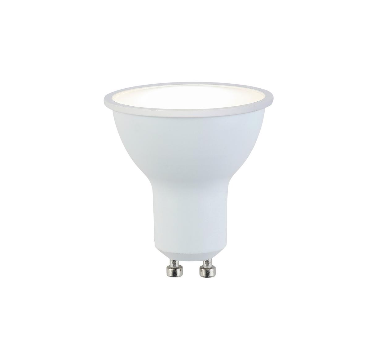 ŻARÓWKA LED COLOUR - biały, Basics, tworzywo sztuczne/metal (5/5,6cm) - Boxxx
