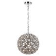 Hängeleuchte Cathy max. 40 Watt - Chromfarben, LIFESTYLE, Kunststoff/Metall (30/150cm) - Premium Living Hängeleuchte Cathy max. 40 Watt - Chromfarben, LIFESTYLE, Kunststoff/Metall (30/150cm) - Premium Living