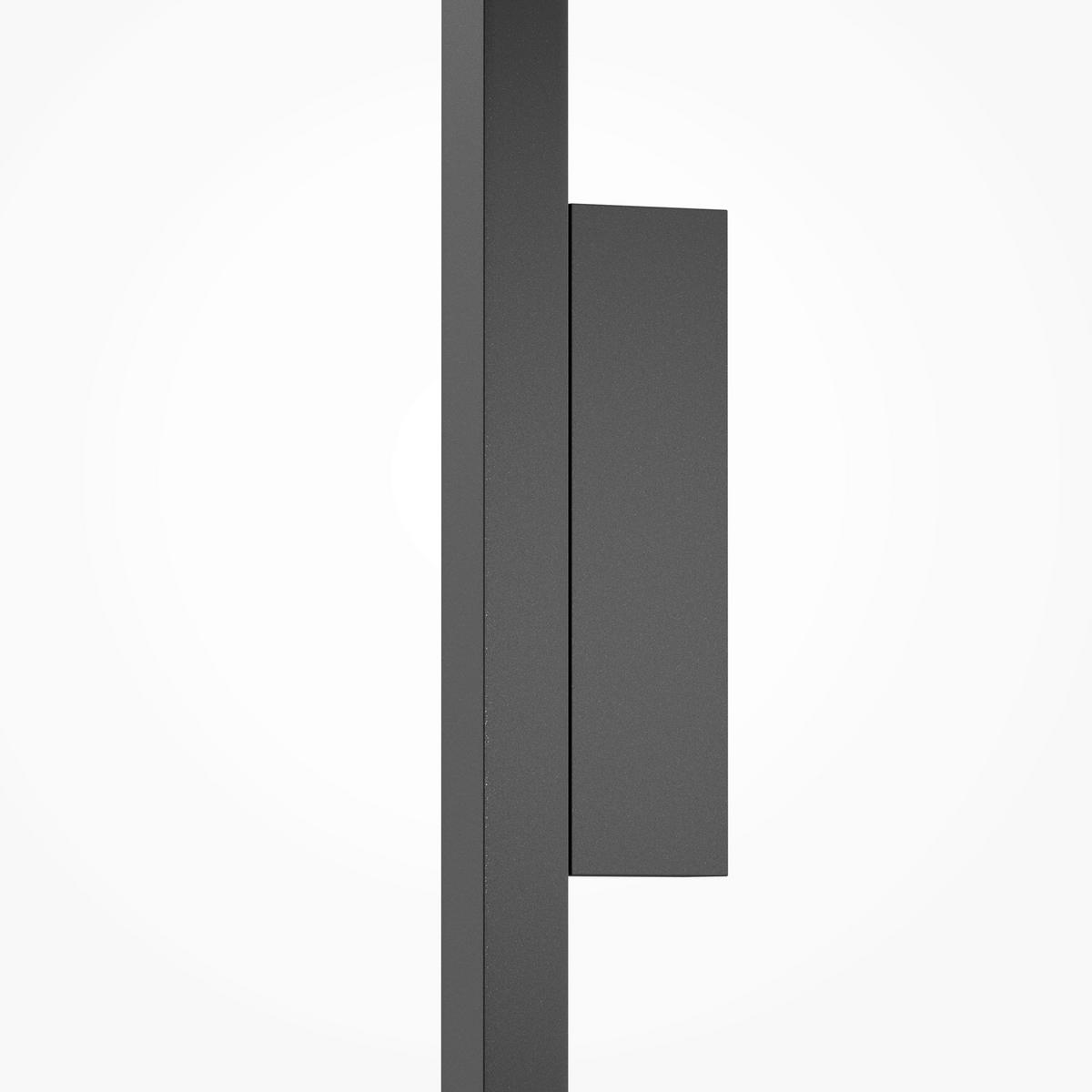 Wandleuchte Mod245wl-L24bk - Schwarz, Design, Metall (2/86/6.8cm) - MAYTONI