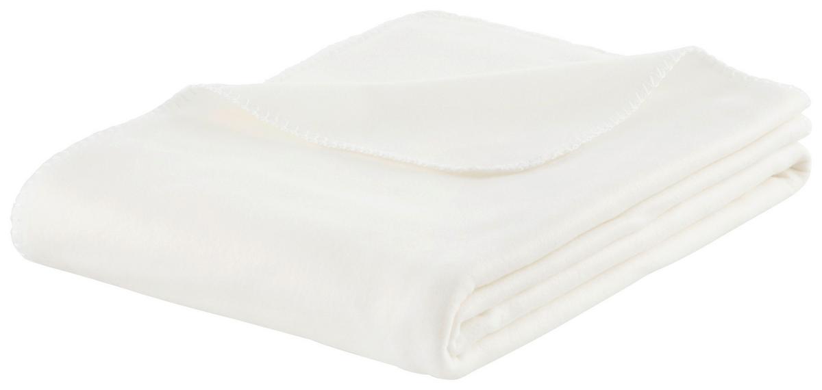 Deka 140/200cm Felicity - bijela, Konvencionalno, tekstil (140/200cm) - Modern Living