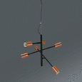 Hängeleuchte Kuno, max. 15 Watt - Schwarz/Kupferfarben, LIFESTYLE, Metall (55/149cm) - Mömax modern living Hängeleuchte Kuno, max. 15 Watt - Schwarz/Kupferfarben, LIFESTYLE, Metall (55/149cm) - Mömax modern living