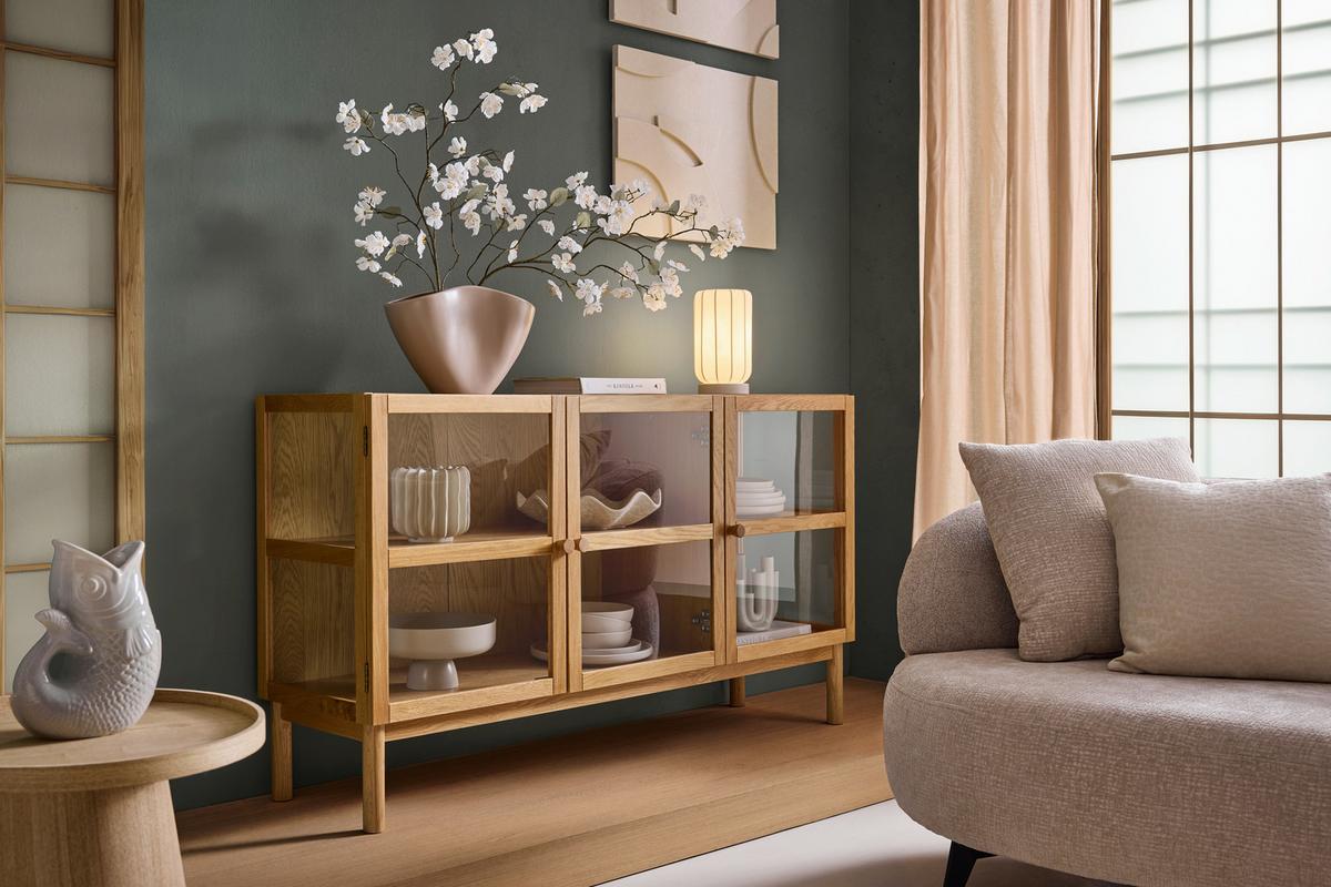 Tischleuchte Stoiu Weiß max. 40 Watt - Weiß, MODERN, Kunststoff/Textil (14/24,5cm) - Mömax