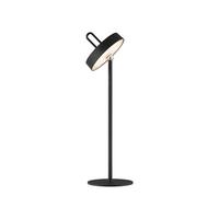 LED-Tischleuchte Amag Schwarz - Schwarz, MODERN, Kunststoff/Metall (13/13/46,8cm)