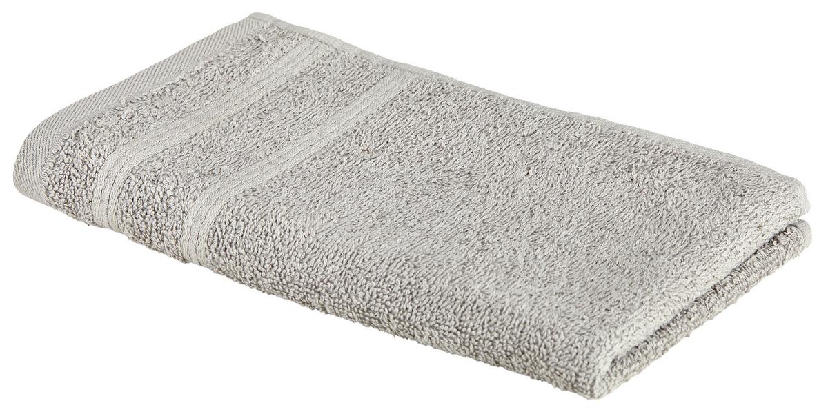 Ručnik Za Goste Melanie - svijetlo siva, tekstil (30/50cm) - Modern Living