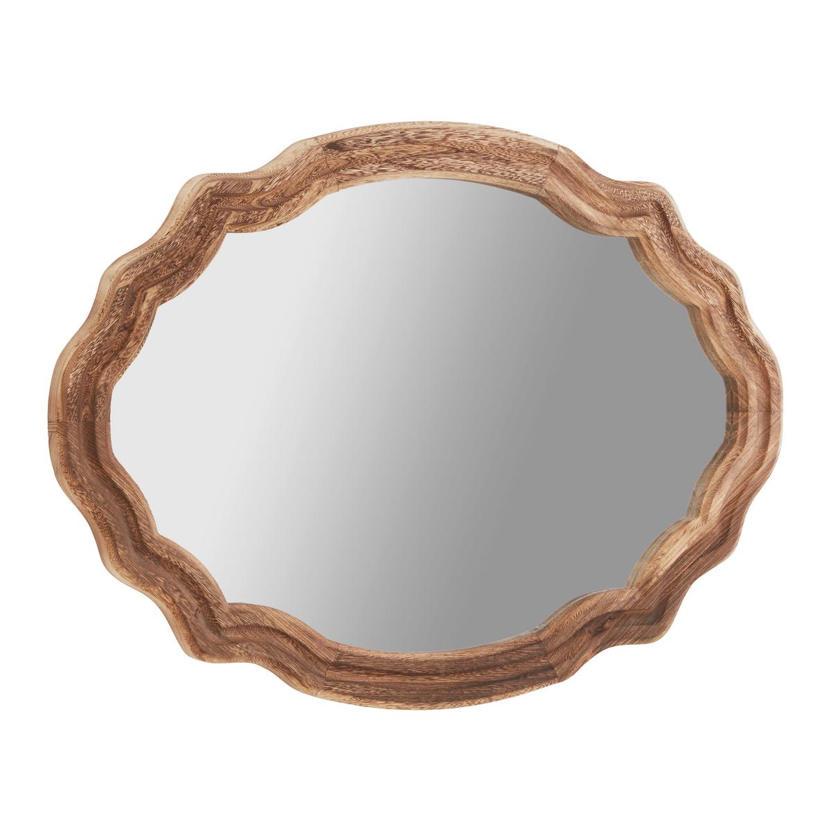 Stensko Ogledalo Joline -Exklusive/sb- - naravne barve, Trendi, steklo/les (61/86/3cm) - Mömax