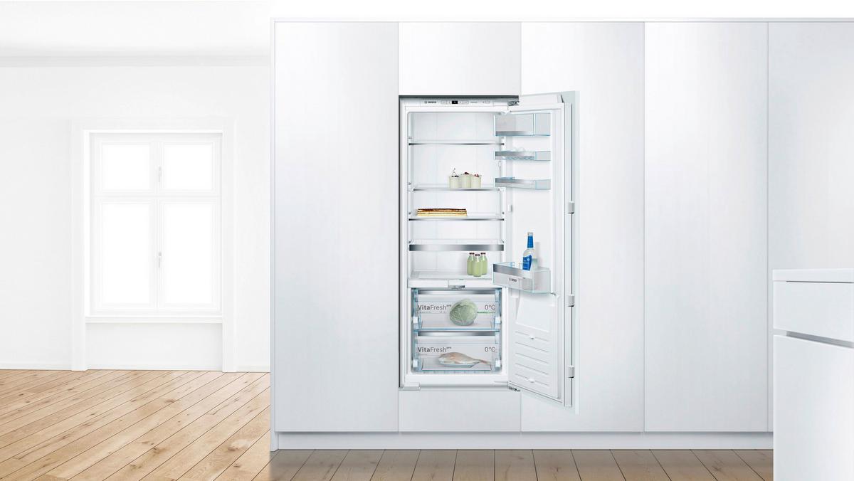 Kühlschrank KIF51AFE0 Weiß - Weiß, MODERN, Metall (55,8/139,7/54,5cm) - Bosch