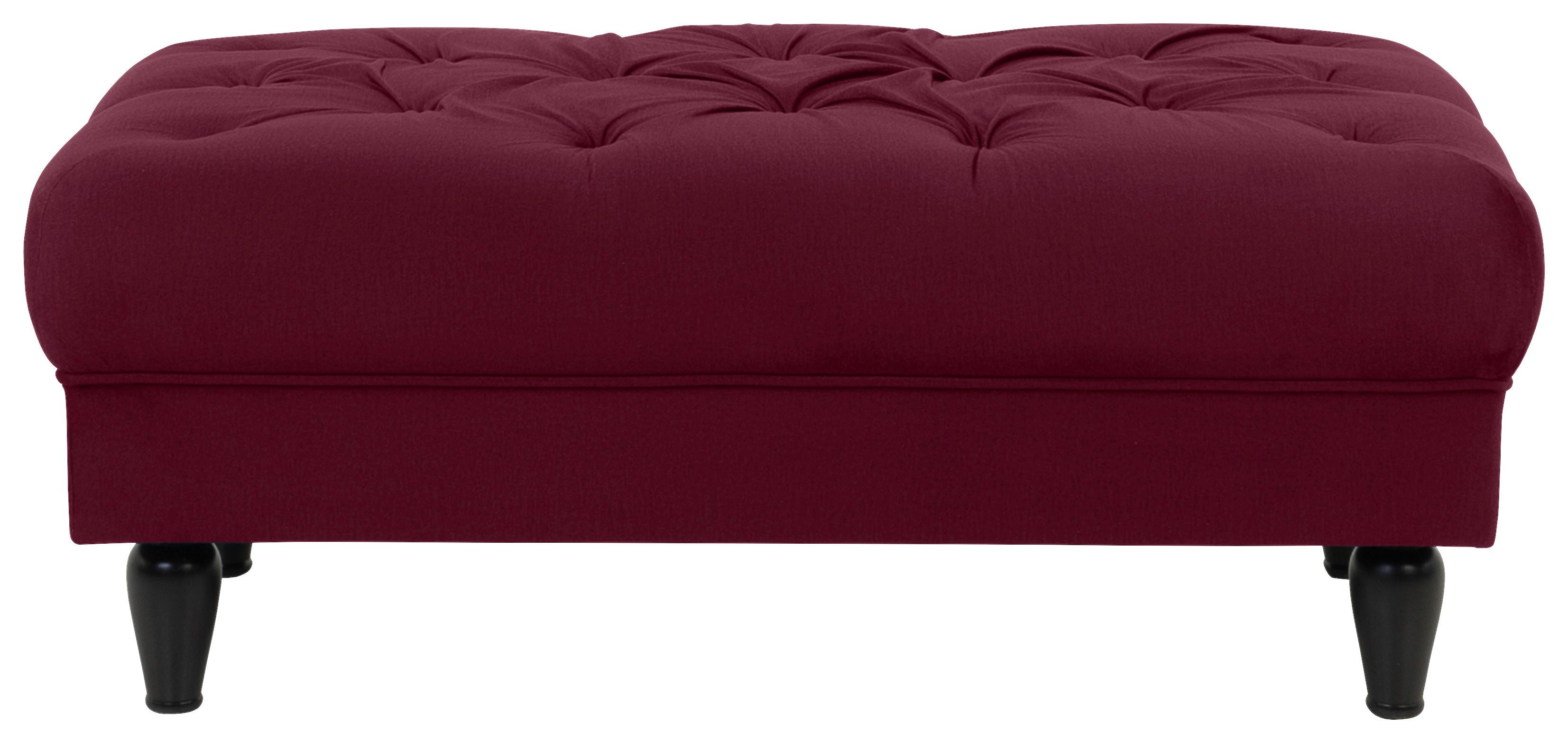 TABURET CUPIDO - roșu, Design, textil (110/44/56cm) - Mömax