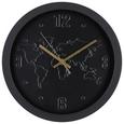 Wanduhr Alice Schwarz - Schwarz, Basics, Glas/Kunststoff (30/4cm) Wanduhr Alice Schwarz - Schwarz, Basics, Glas/Kunststoff (30/4cm)