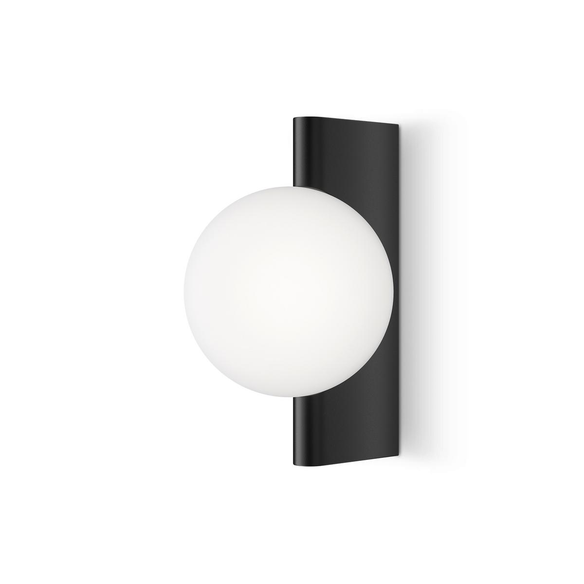 Wandleuchte Avant-Garde Schwarz max. 25 Watt - Schwarz/Weiß, Trend, Glas/Metall (18/30/21,5cm) - MAYTONI