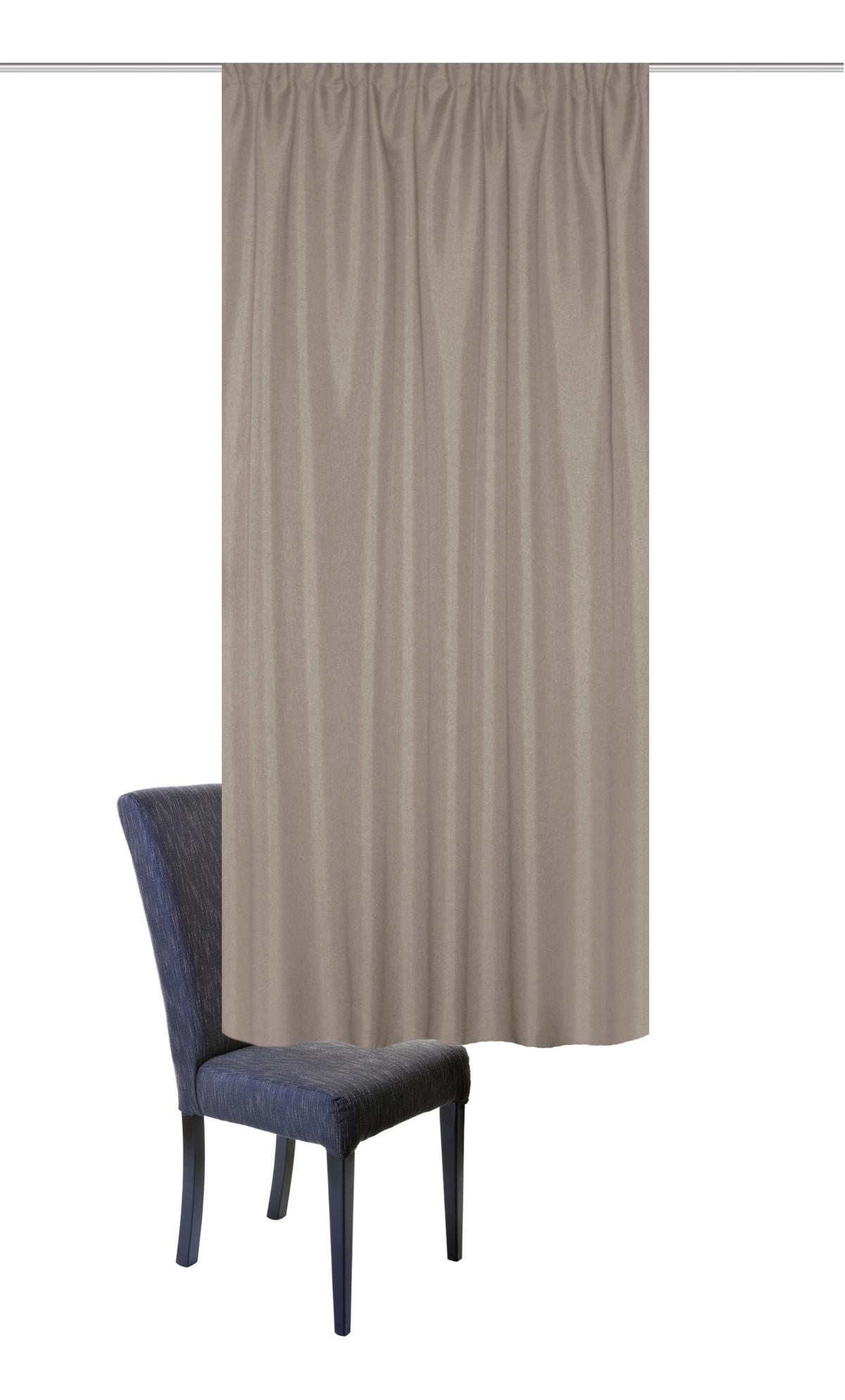 Wärmeschutzvorhang Eskimo Naturfarben ca. 135x175cm - Naturfarben, Basics, Textil (135/175cm) - Schmidt W. Gmbh