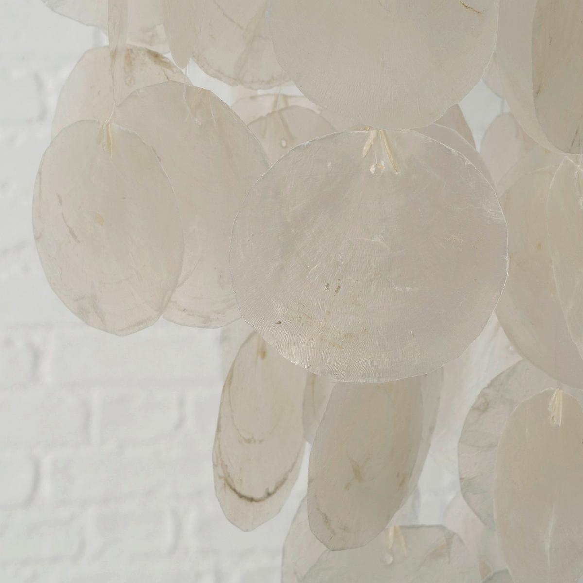 Függődísz Cascada - natúr színű/fehér, Basics, természetes anyagok (28/65cm) - Modern Living