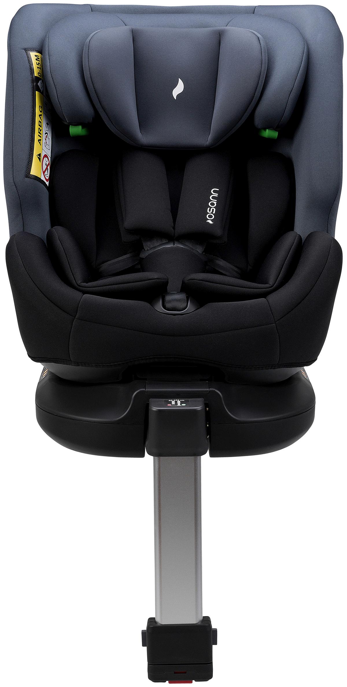 FOTELIK SAMOCHODOWY OBROTOWY UK108-337-194 FOUR360 SL NERO - czarny, Konventionell, tworzywo sztuczne (43/58/52cm)