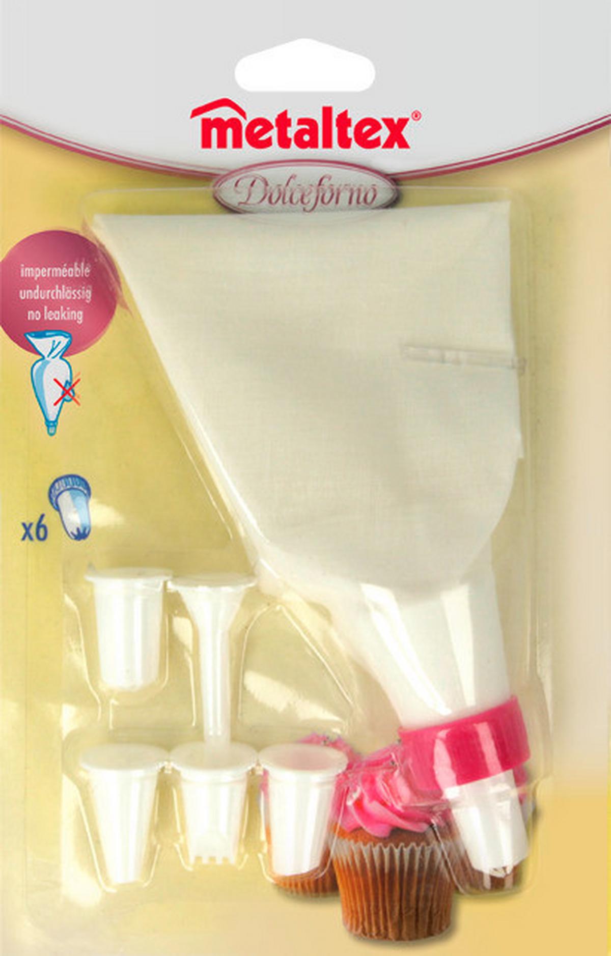 Habzsák Dolceforno - műanyag/textil (14,5/2,5/22,7cm)