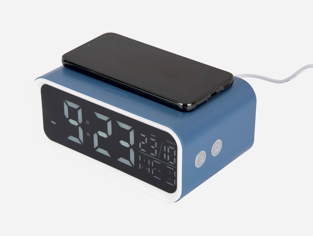 BUDZIK CHUNKY LED - jasnoniebieski, Basics, tworzywo sztuczne (17/11/9cm) - Karlsson