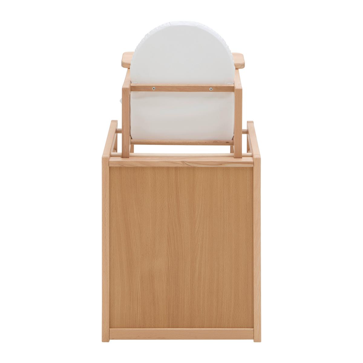 Kombihochstuhl Wiki Natur-/Buchefarben - Buchefarben/Naturfarben, Holz (93/46/46cm)