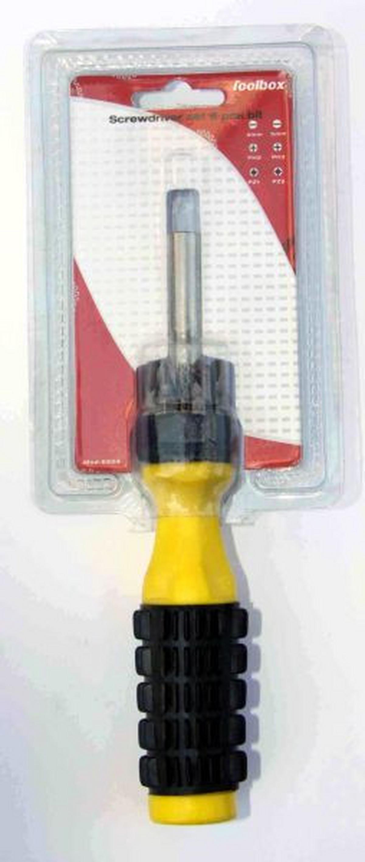 Csavarhúzó 6504 - Konventionell, műanyag/fém (16/12/4cm)