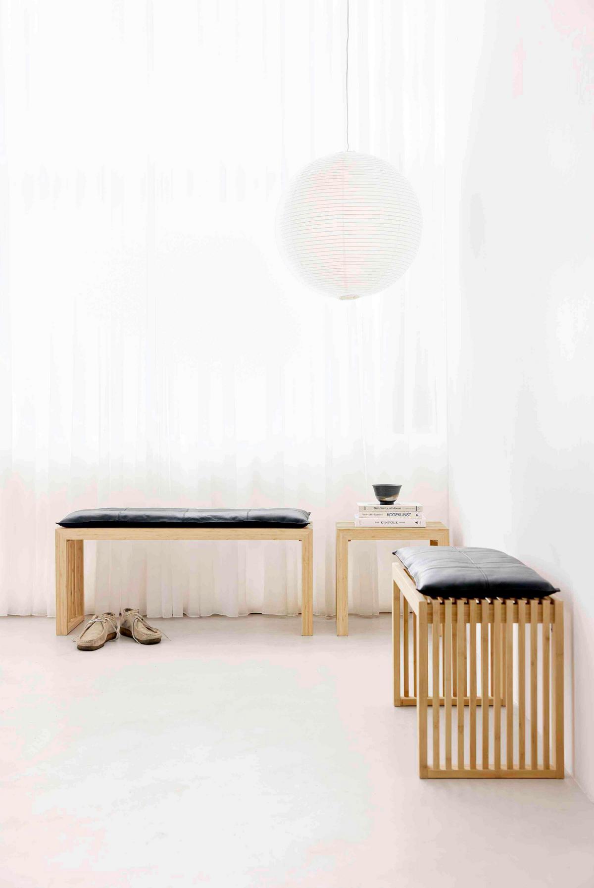 SITZBANK RIB BANK - Naturfarben, Design, Holz (73/43/35cm) - MID.YOU