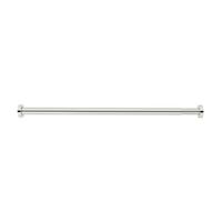 DRĄŻEK PRYSZNICOWY OBLEON - kolor srebrny/kolor chromowy, Konventionell, tworzywo sztuczne/metal (2,8/110-185cm) - Schöner Wohnen