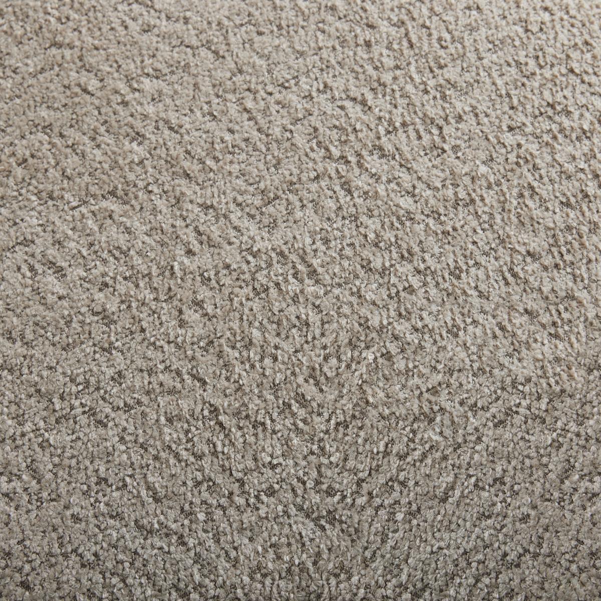 Hocker Stony Taupe Chenille - Taupe, MODERN, Holzwerkstoff/Textil (41/41/41cm) - Premium Living