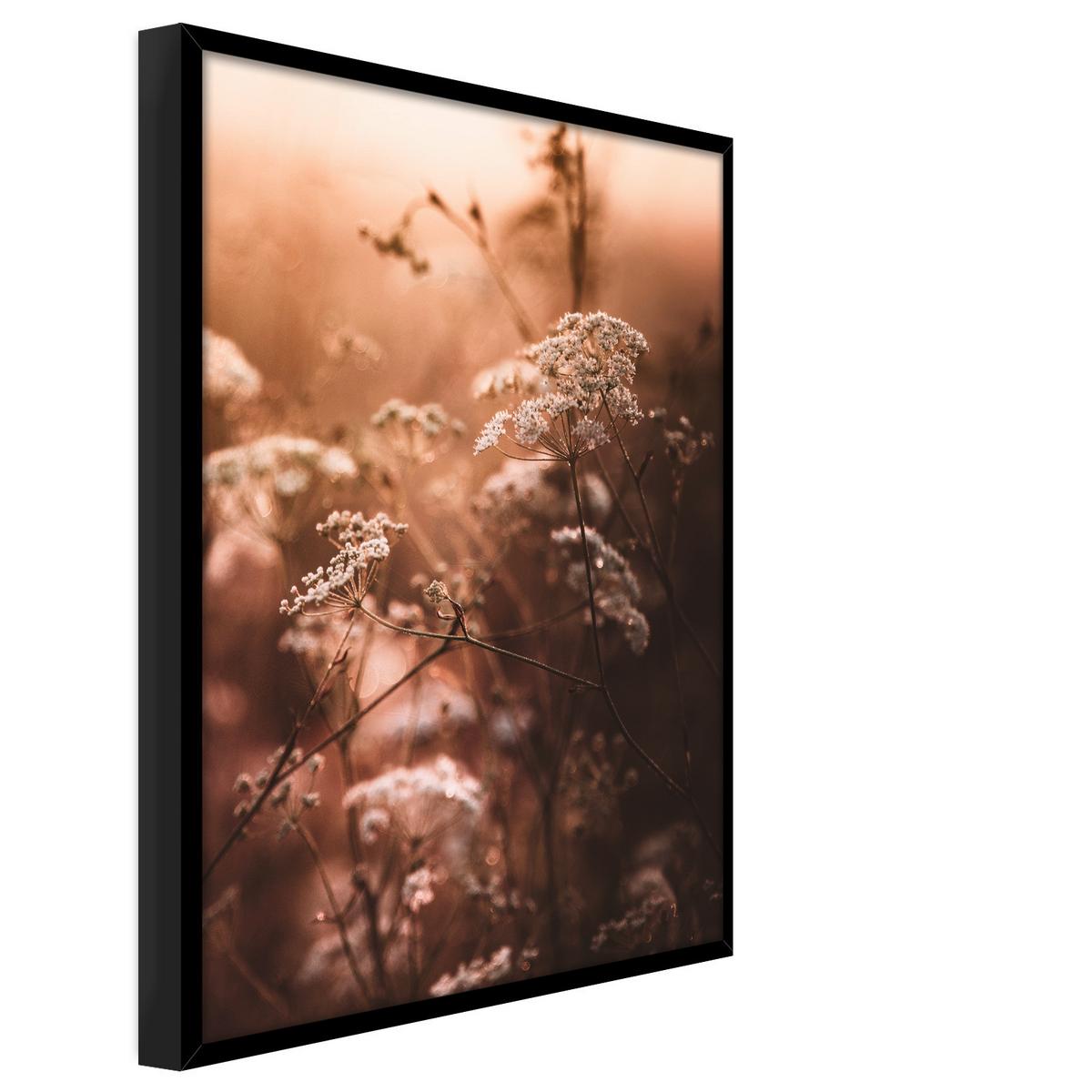 Bild Image ca. 50x70cm - Dunkelbraun/Beige, Holzwerkstoff/Papier (50/70cm) - Modern Living