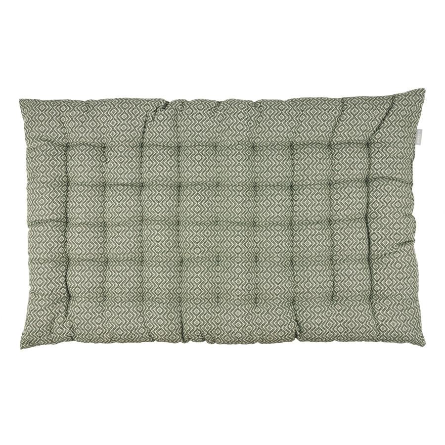 Boxkissen Dobby Salbeigrün ca. 60x100cm - Salbeigrün, Textil (60/100/7cm)