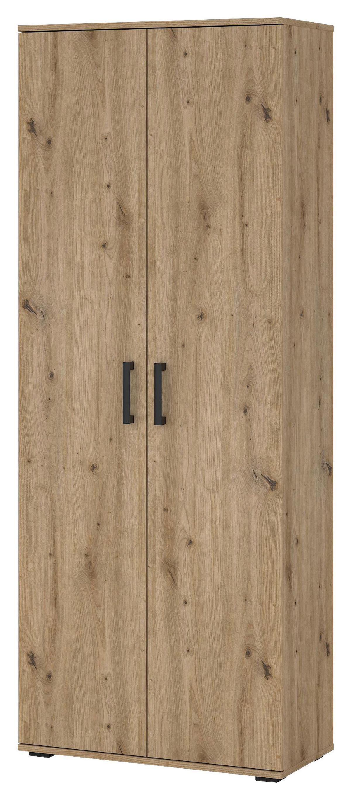 Mehrzweckschrank Bobby I Eiche Artisan - Eiche Artisan, KONVENTIONELL, Holzwerkstoff (70/179/34cm) - Mömax