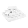 Frottierset Melanie Weiß, 7-teilig - Weiß, Textil (25/35/8cm) - Mömax