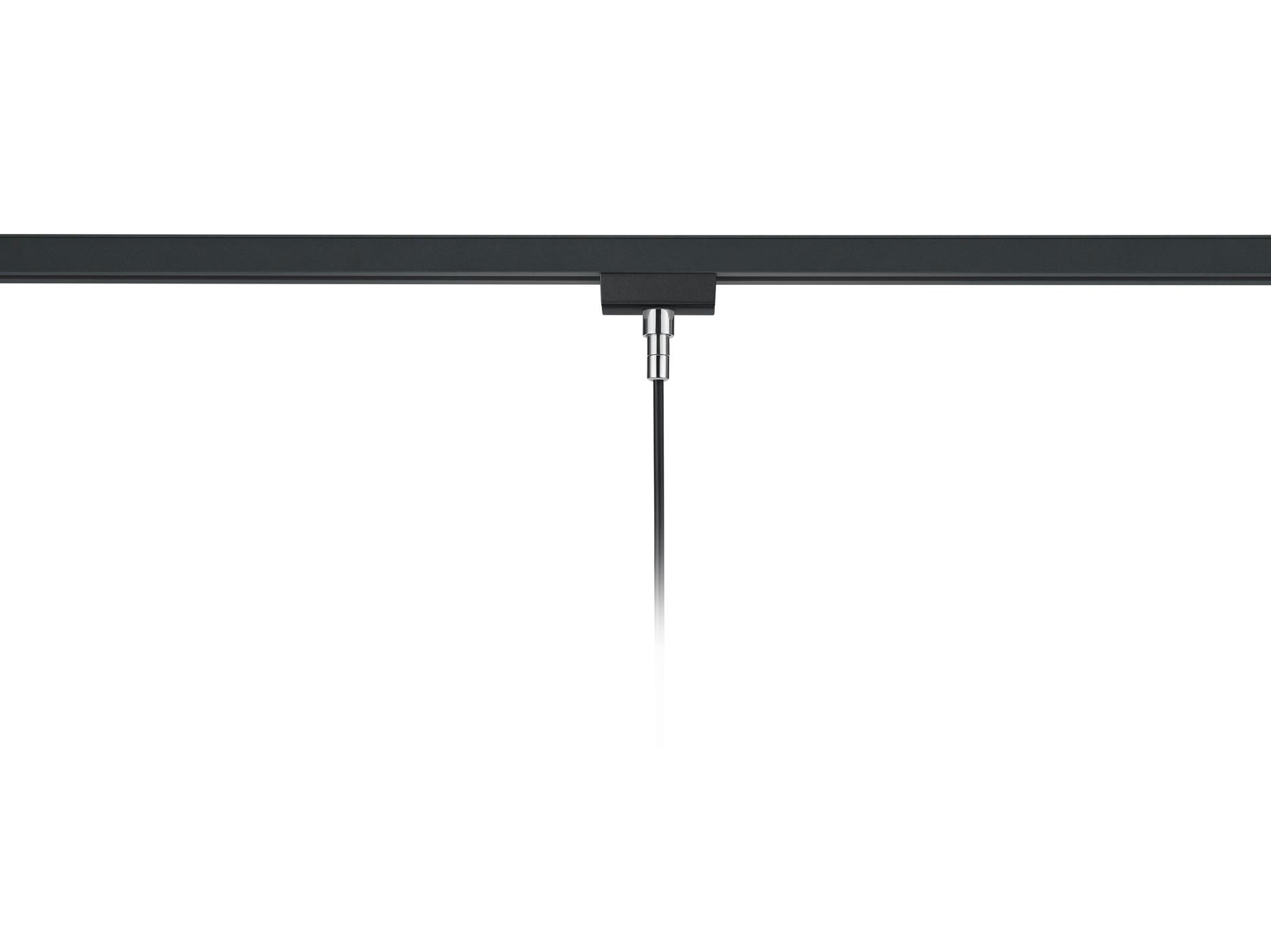 Schienensystem-Hängeleuchte Marley Duoline max. 25 Watt - Schwarz, Basics, Metall (6/177,5cm) - Trio Leuchten