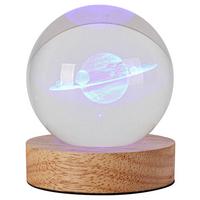 Okrasna Led-svetilka Moni - naravne barve/prosojno, Romantika, umetna masa/leseni material (8/9,5cm) - Mömax