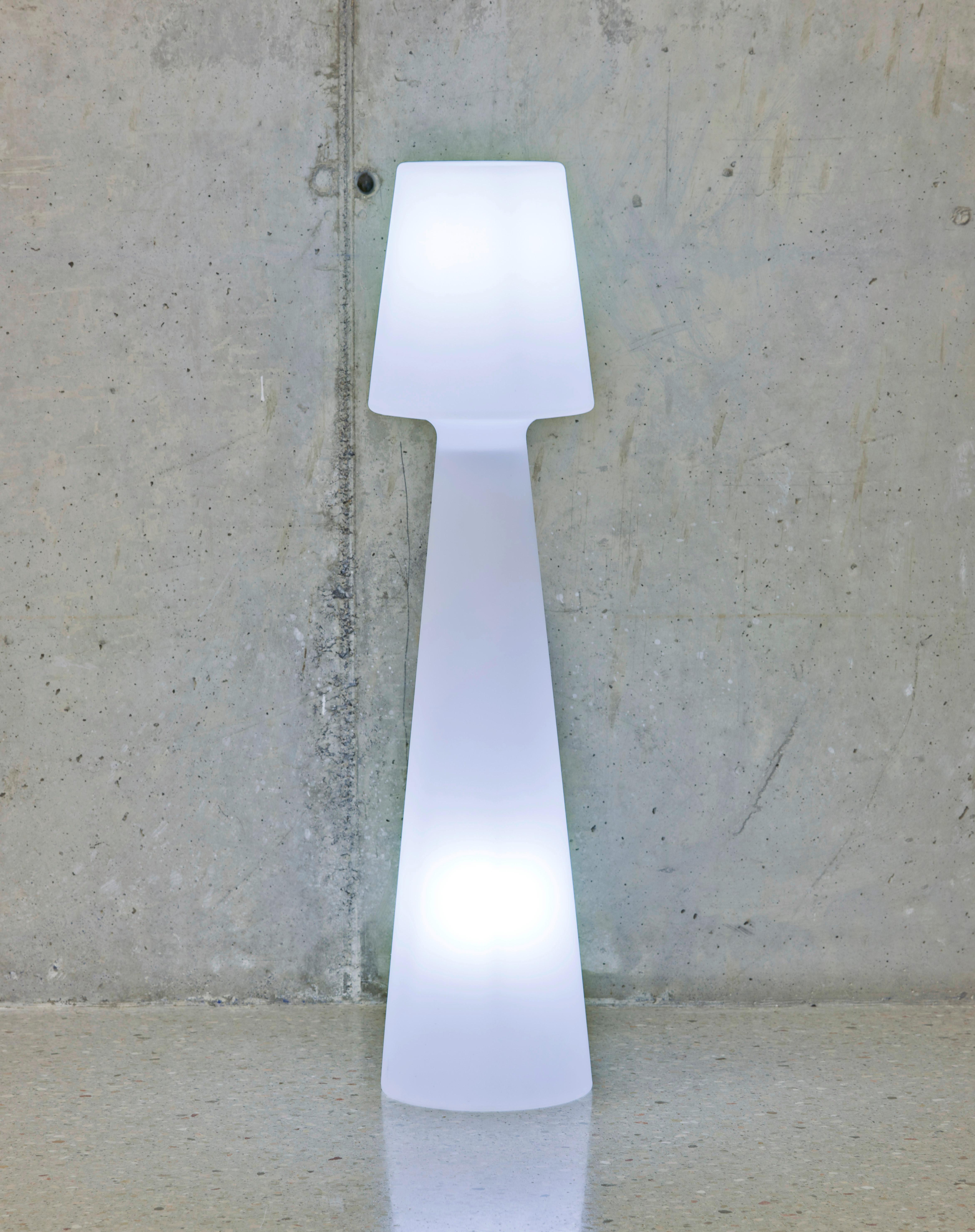 LAMPA ZEWNĘTRZNA LED LUMLL110WLNW LOLA - biały, Design, tworzywo sztuczne (26.5/110/26.5cm) - Newgarden