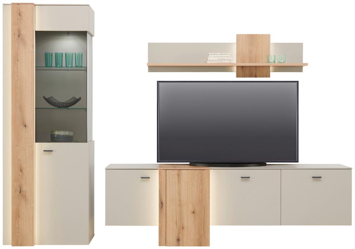 Comodă TV SANTANA - Modern, material pe bază de lemn (207,8/66/44,8cm) - Modern Living