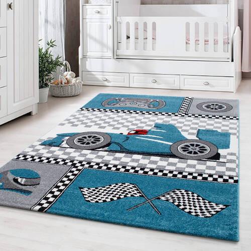 Kinderteppich Kids Blau ca. 200x290cm - Blau, Trend, Textil (200/290cm) - Ben'n'jen