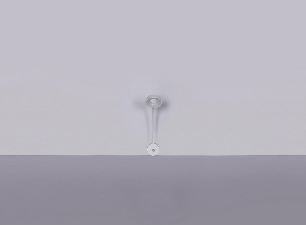 Led Svjetiljka Zidna 58397w Lehovo - bijela, Design, metal/plastika (15/45,5cm) - Globo