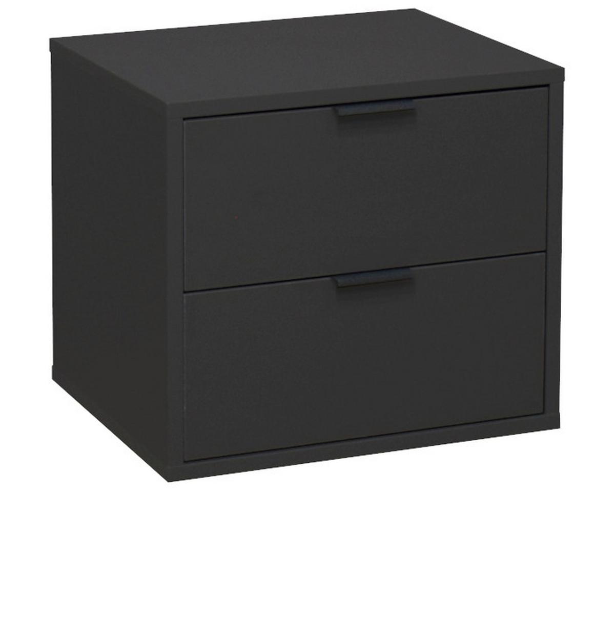 Nočna Omarica Bounty Bounty - antracit, Moderno (51/47/45cm) - Premium Living