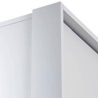Cornișă ALABAMA - gri deschis, Modern, material pe bază de lemn (47/2/58cm)
