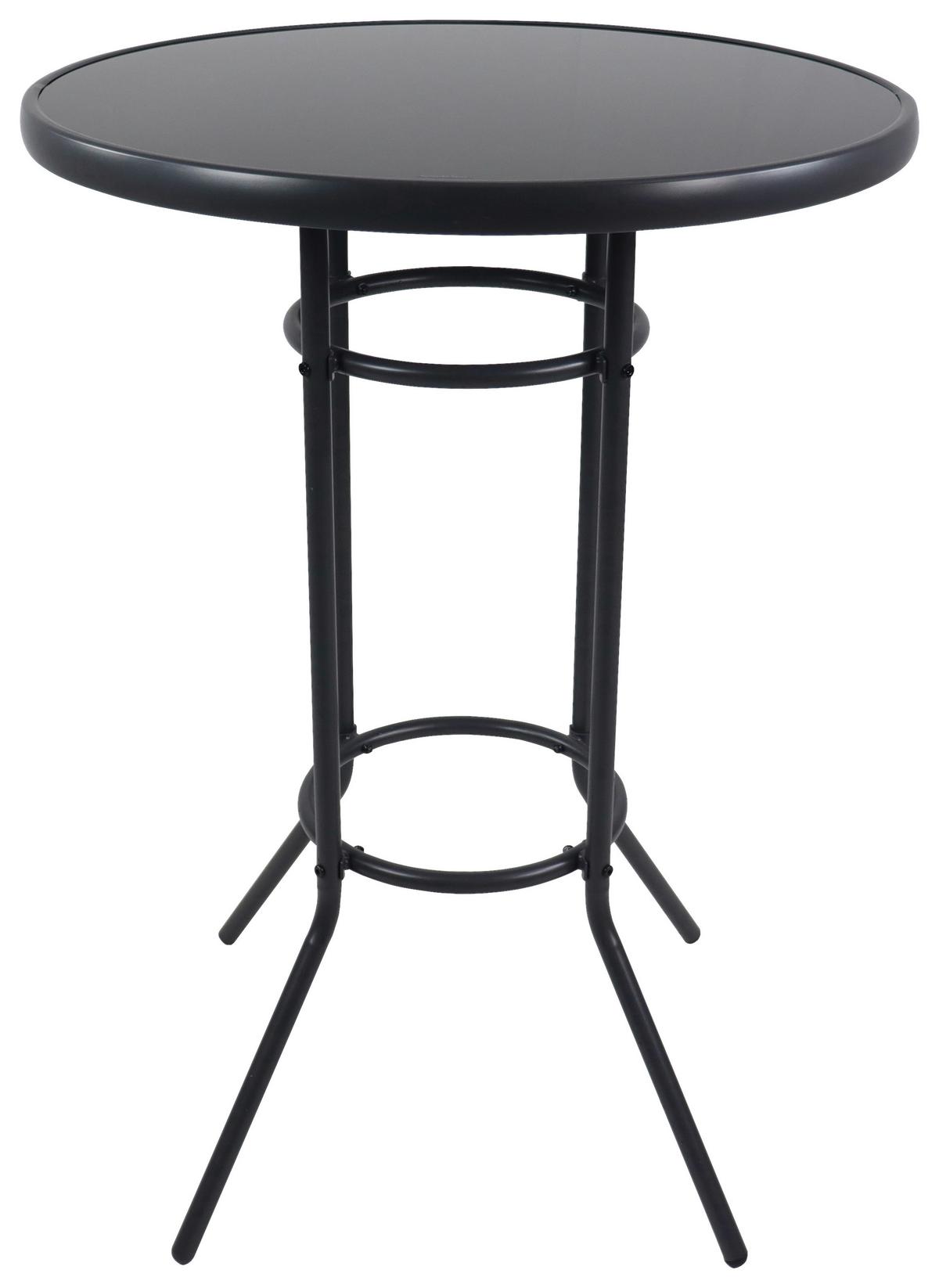 Vrtni Barski Set Garlos, 3-Delno - antracit, Moderno, kovina/umetna masa - Ambia Garden