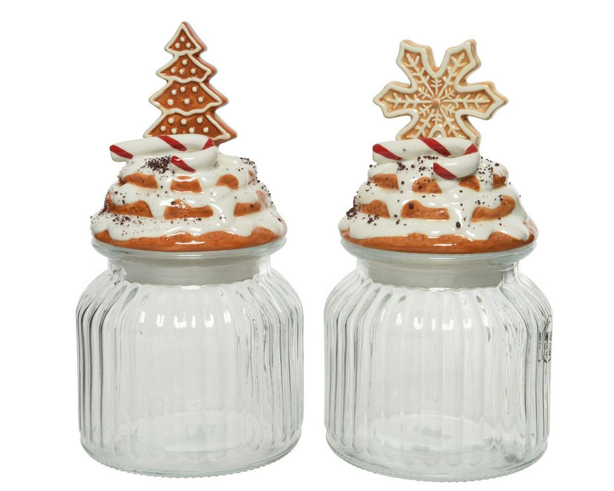 Carafă din sticlă cu mâner Felix - străveziu, Basics, sticlă (11/21cm)
