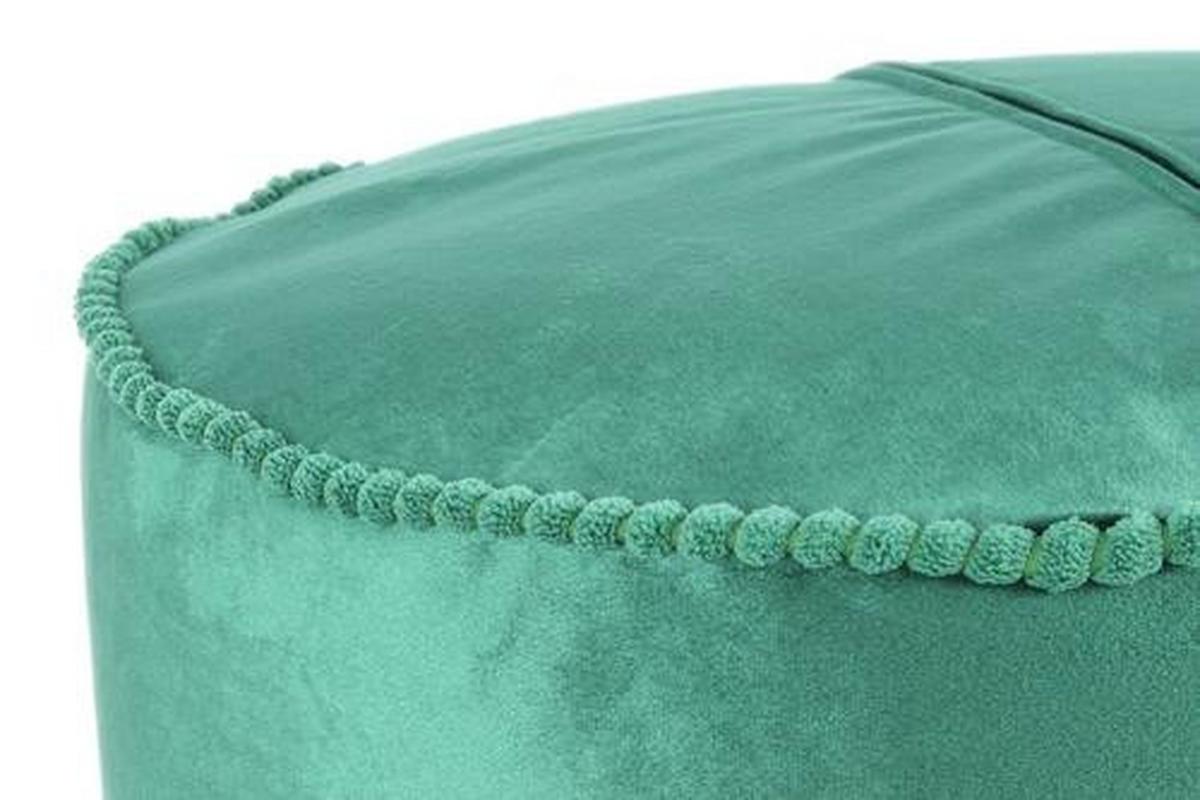 PUF ROS2S - auriu/verde, Lifestyle, textil (45/38/45cm) - Kayoom