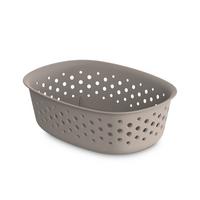 Coșuleț pentru depozitare Maja - cca. 0,8L - taupe, Modern, plastic (18,5/13,5/6cm) - Mömax